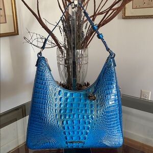 Brahmin Tabitha Shoulder Bag – Electric Indigo Ombre Melbourne – NWT